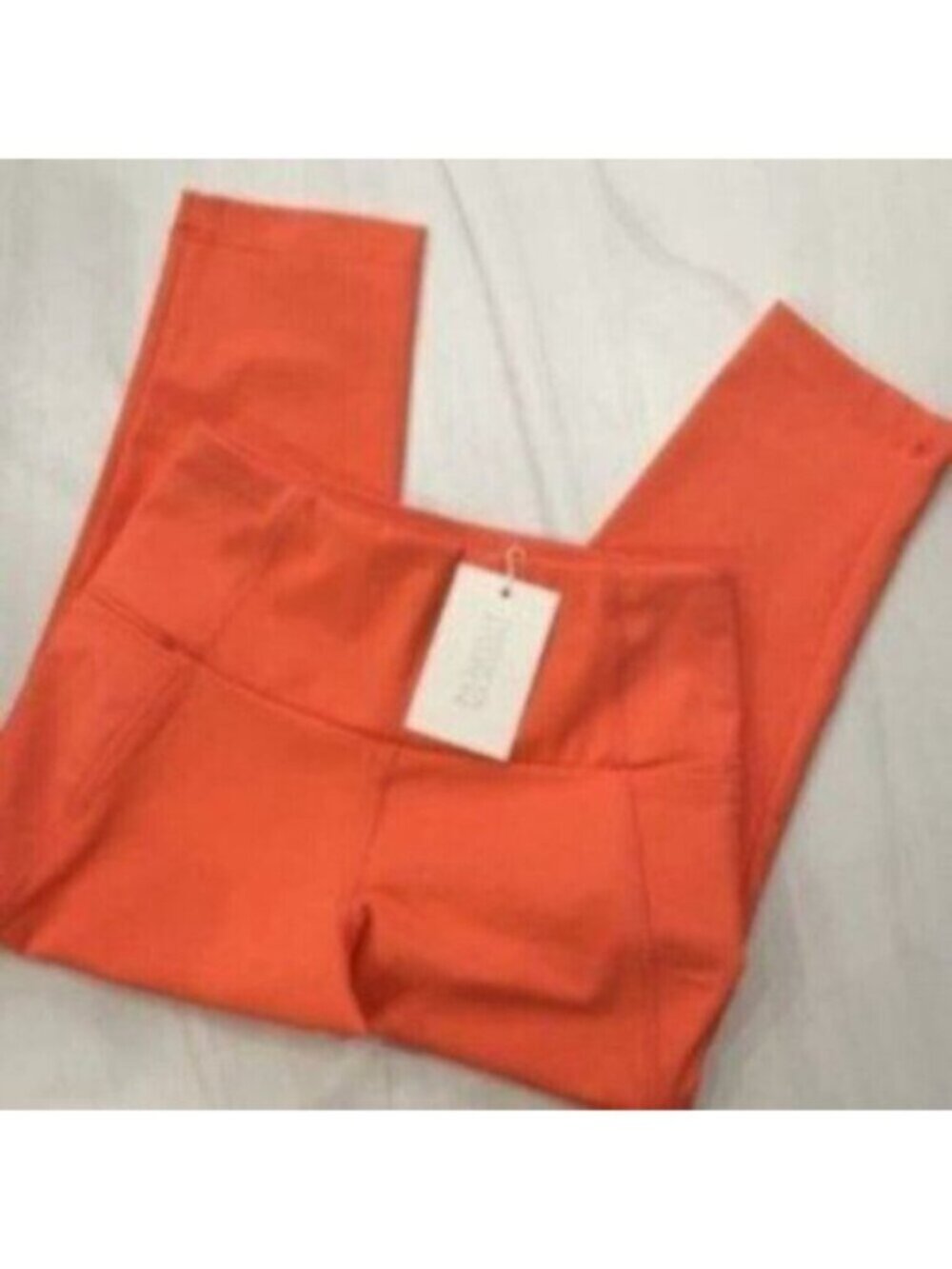 Everybody & Everyone Women's Orange Eco Friendly Magic Crop Pant Leggings Size S - Picture 3 of 8